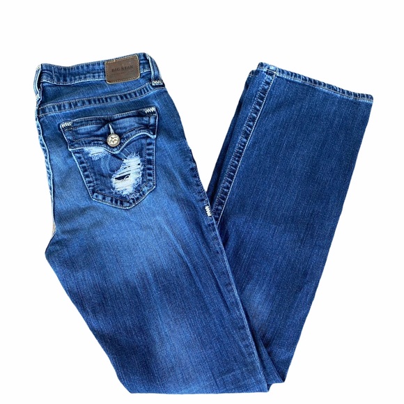 Star Maddie Bootcut Distressed Jeans 